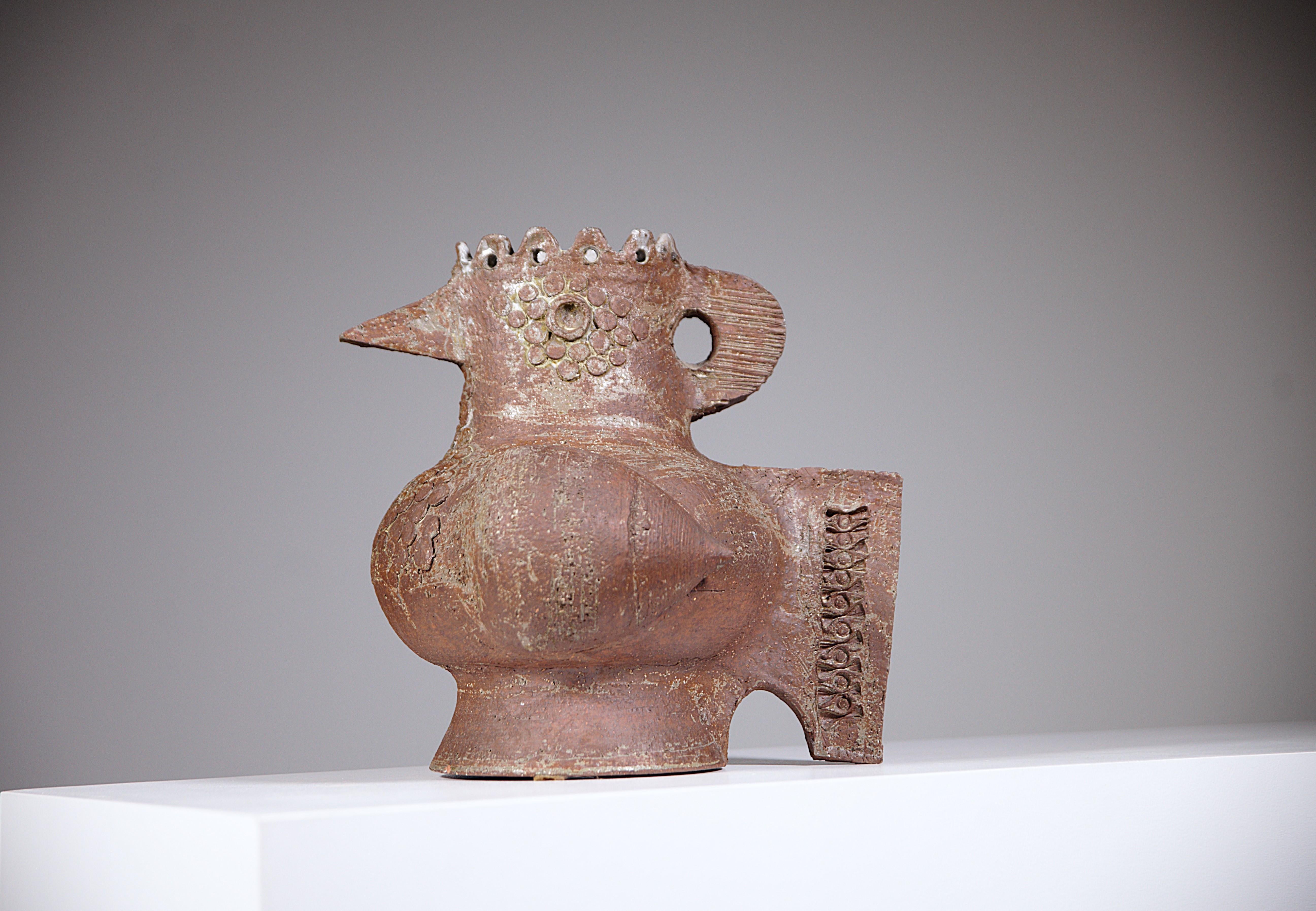 An Impressive Bird Sculpture by Jacques Pouchain France 1960s For Sale 3