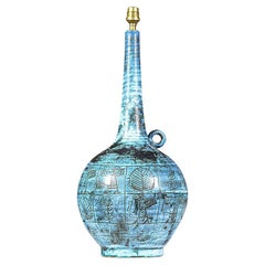 Lampada in ceramica stilizzata y Jacques Blin Francia anni '60