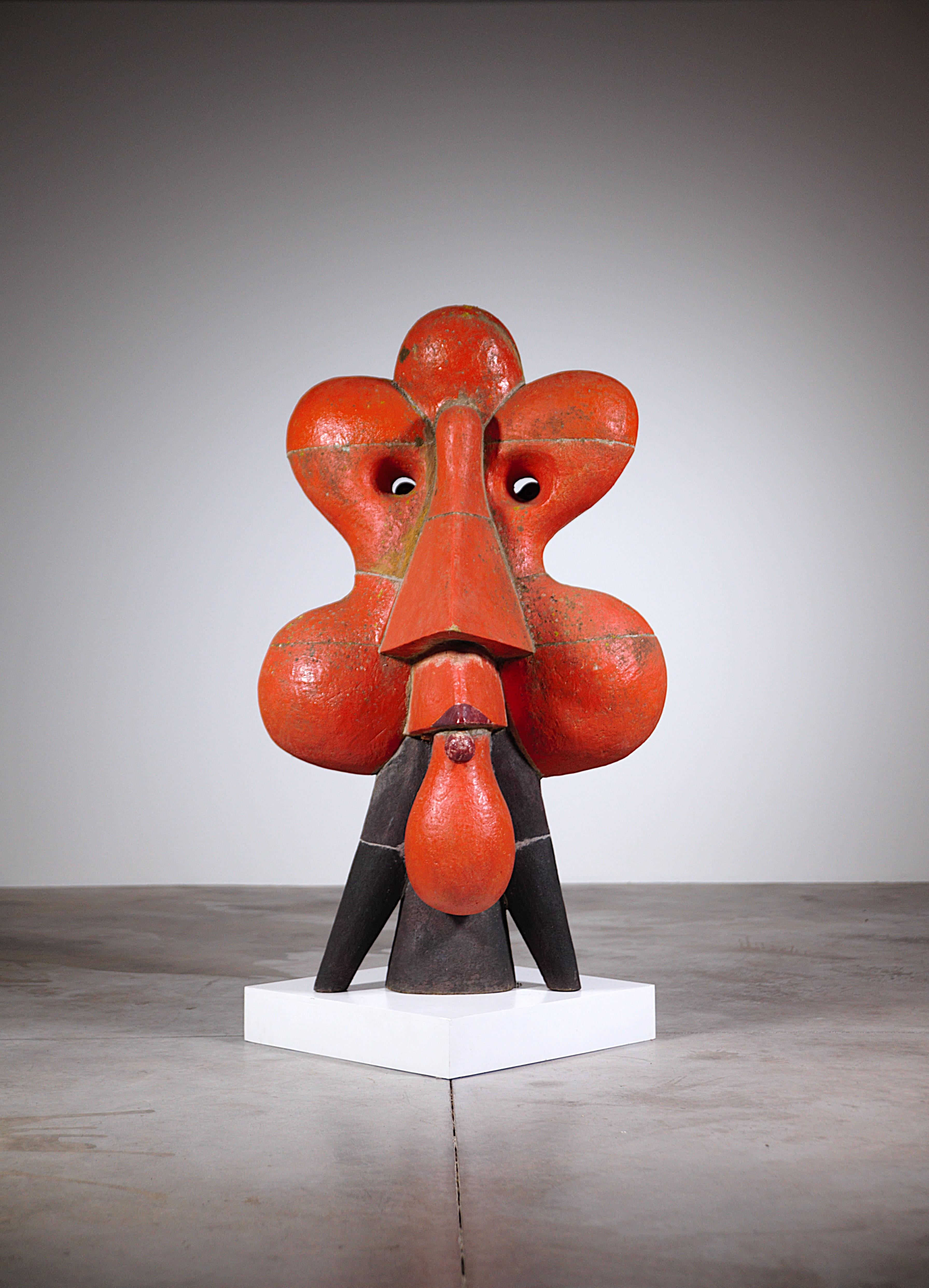 Un'impressionante scultura in ceramica di Roger Capron Vallauris Francia anni 2000

Un pezzo unico.

Si chiama 