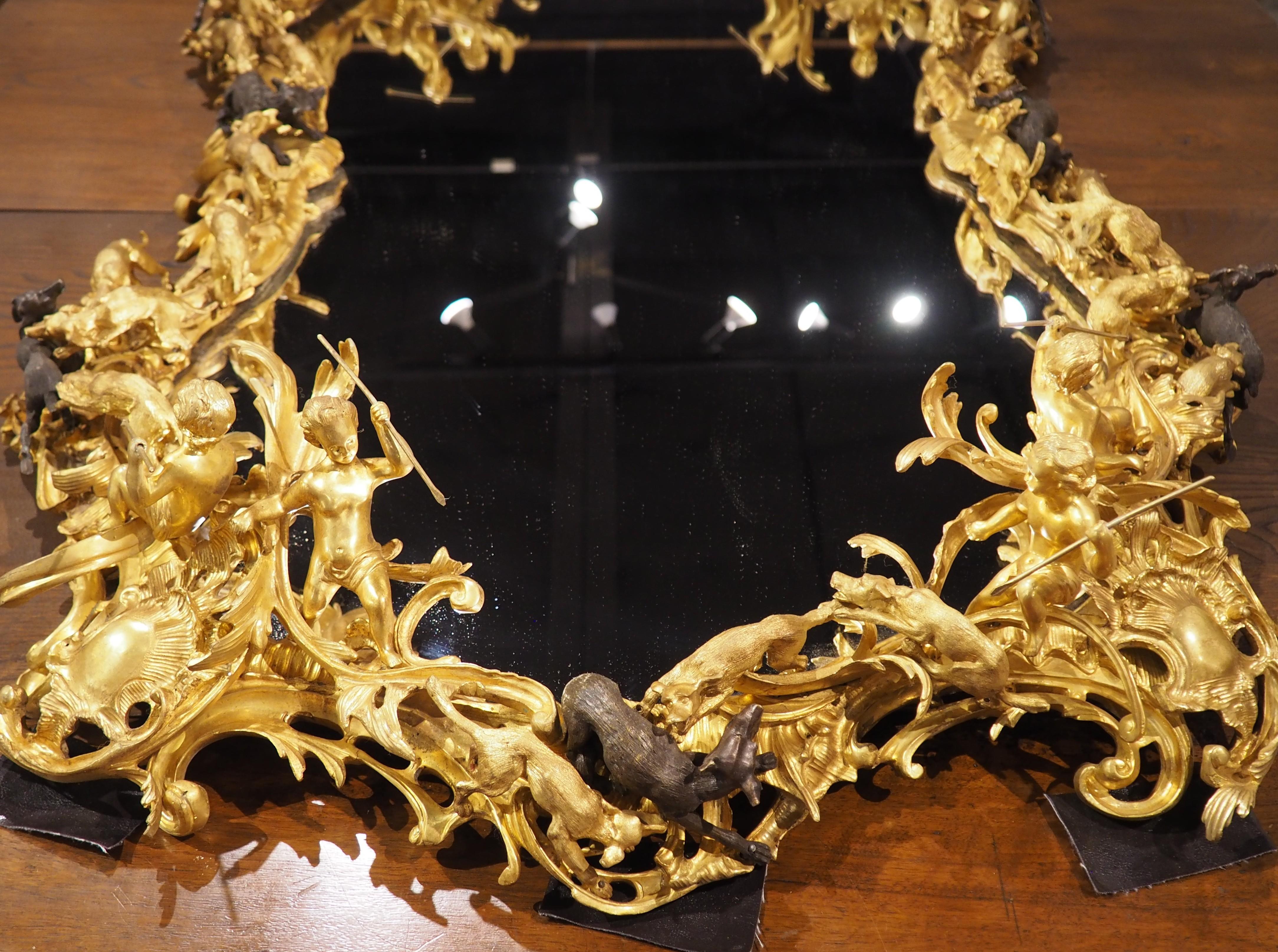 An Impressive French Napoleon III Style Gilt Bronze Surtout de Table, Circa 1900 6
