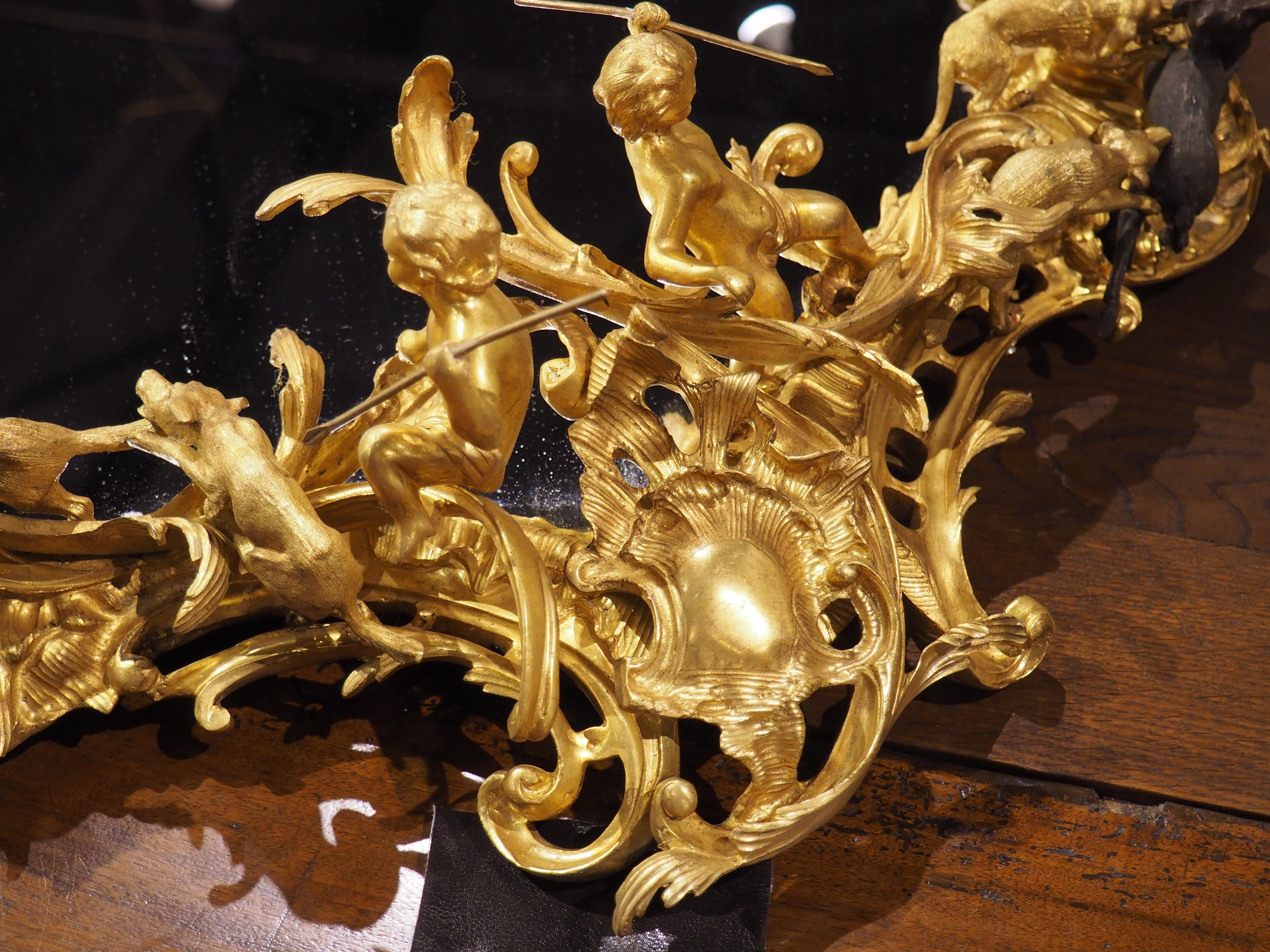 An Impressive French Napoleon III Style Gilt Bronze Surtout de Table, Circa 1900 7
