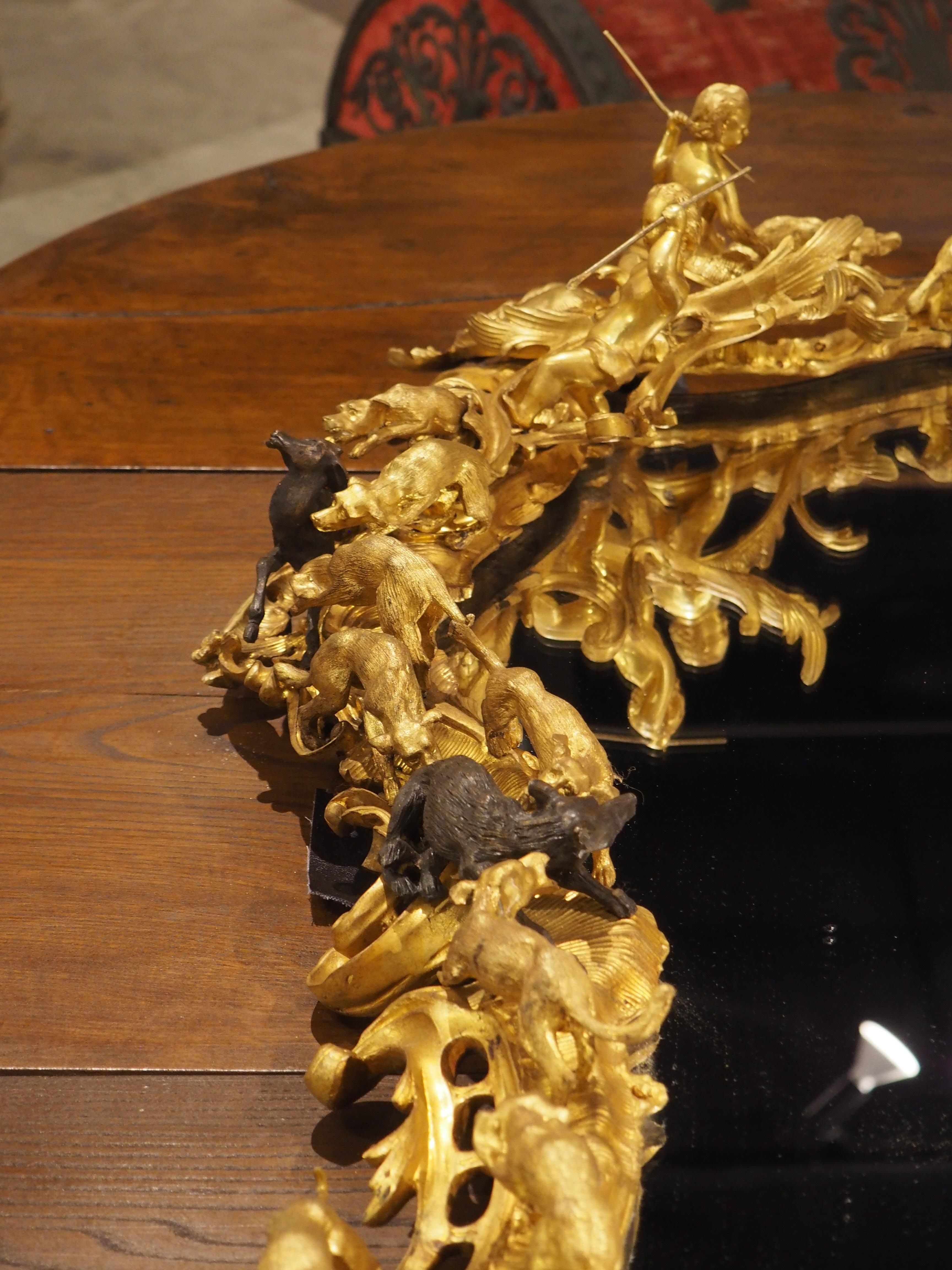 An Impressive French Napoleon III Style Gilt Bronze Surtout de Table, Circa 1900 14