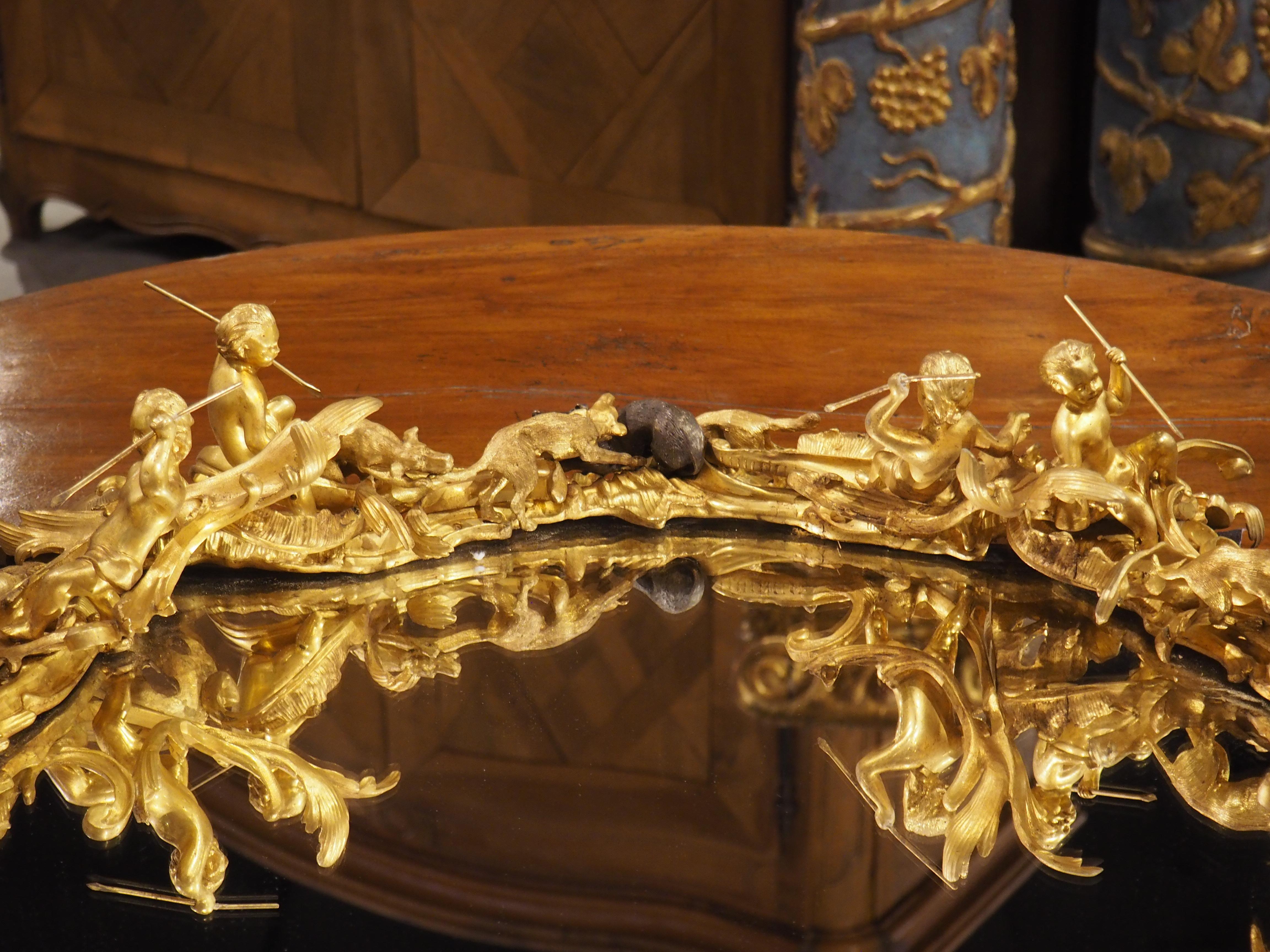 An Impressive French Napoleon III Style Gilt Bronze Surtout de Table, Circa 1900 2