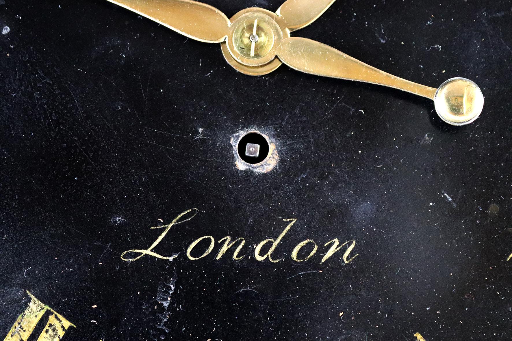 Regency Une impressionnante horloge à cadran fusée par Shore, Londres en vente