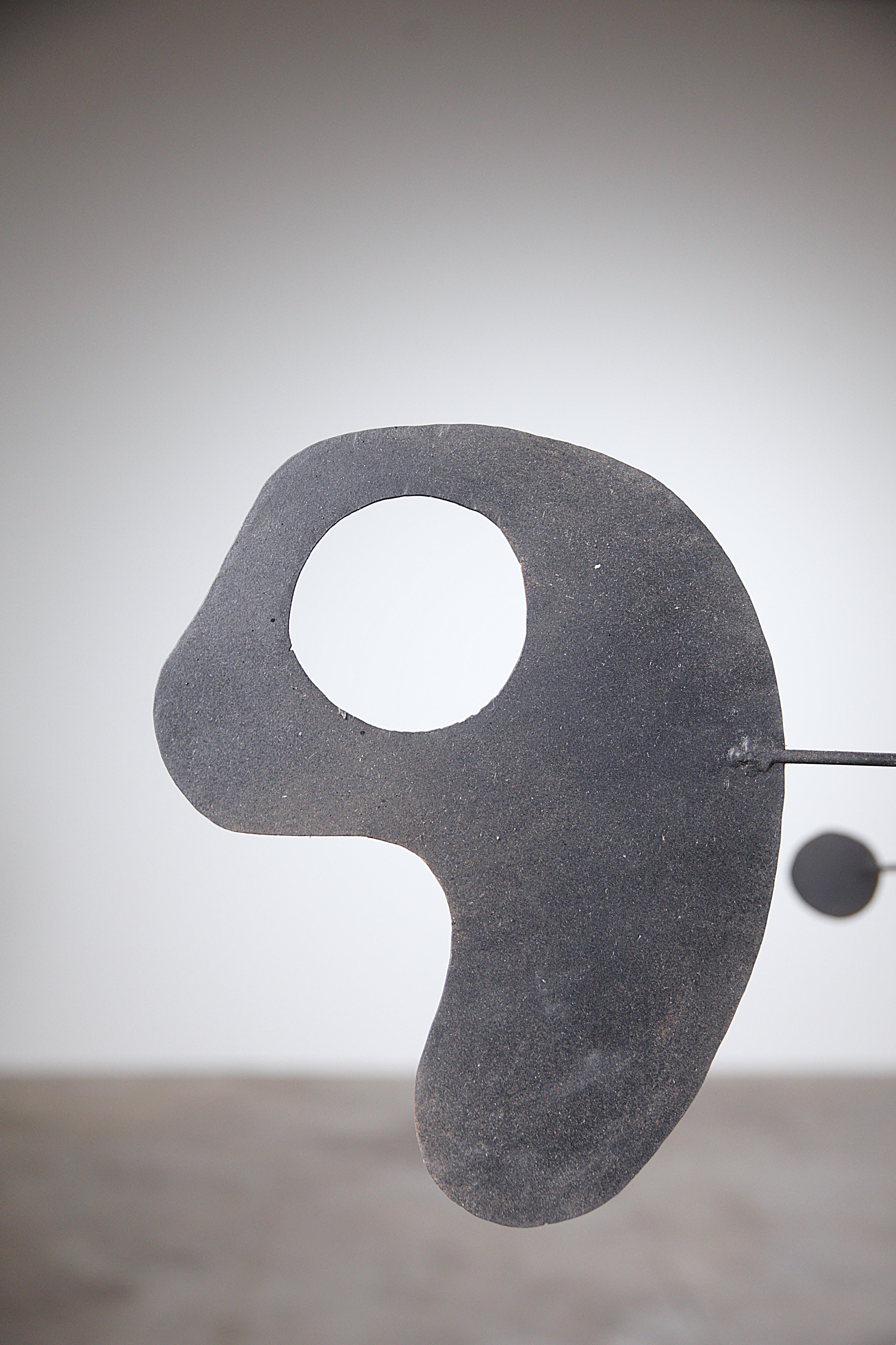 Ein beeindruckendes Mobile-Skulptur von Guillaume Lanoux, Frankreich 1980er Jahre im Angebot 5