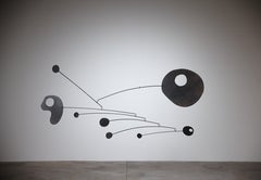 An Impressive Mobile Sculpture by Guillaume Lanoux France 1980's