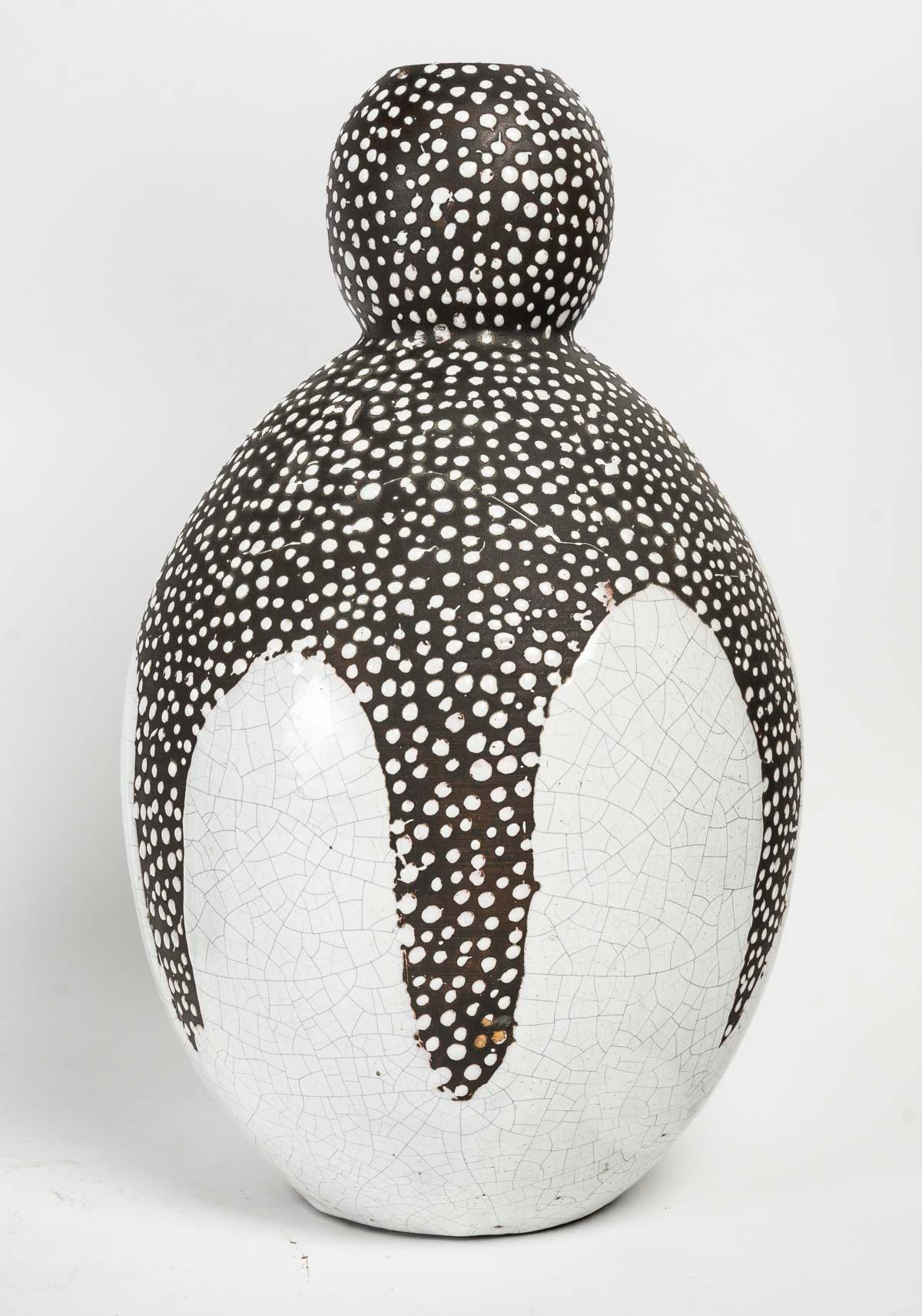Early 20th Century An Impressive Pair of Primavera Ceramic Vases circa 1925