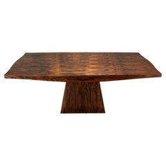 An Impressive Pedestal Base French Art Deco Dinning Table