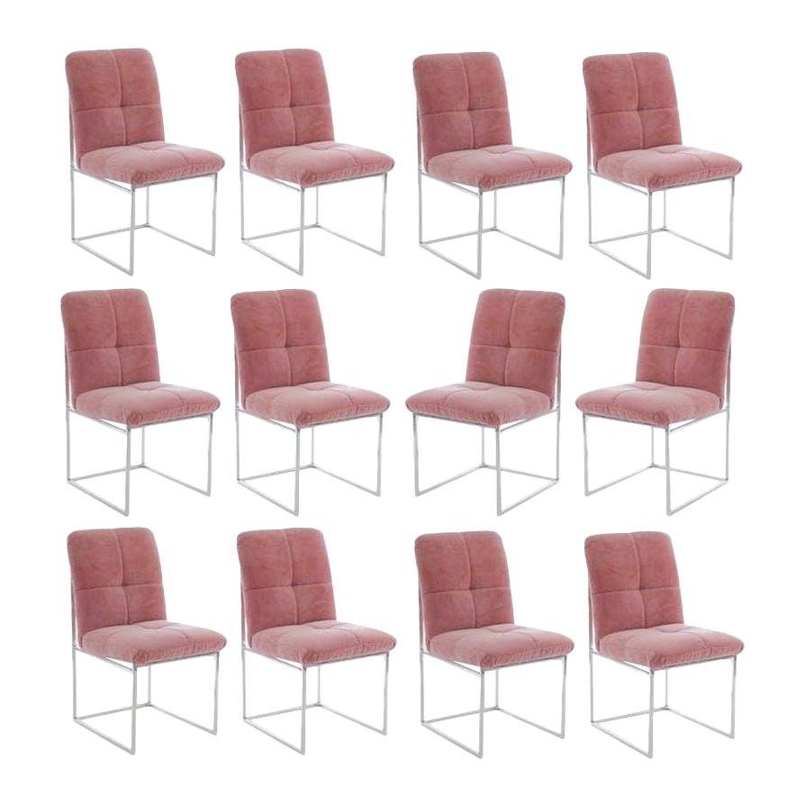 Impressive Set of Twelve Dining Chairs Designed by Cal-Style