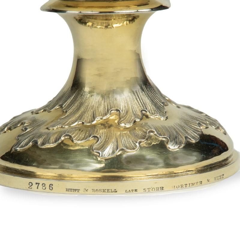 Un'impressionante coppa della Regata di Lyme Regis e Charmouth in argento dorato del 1846 presentata in vendita 7