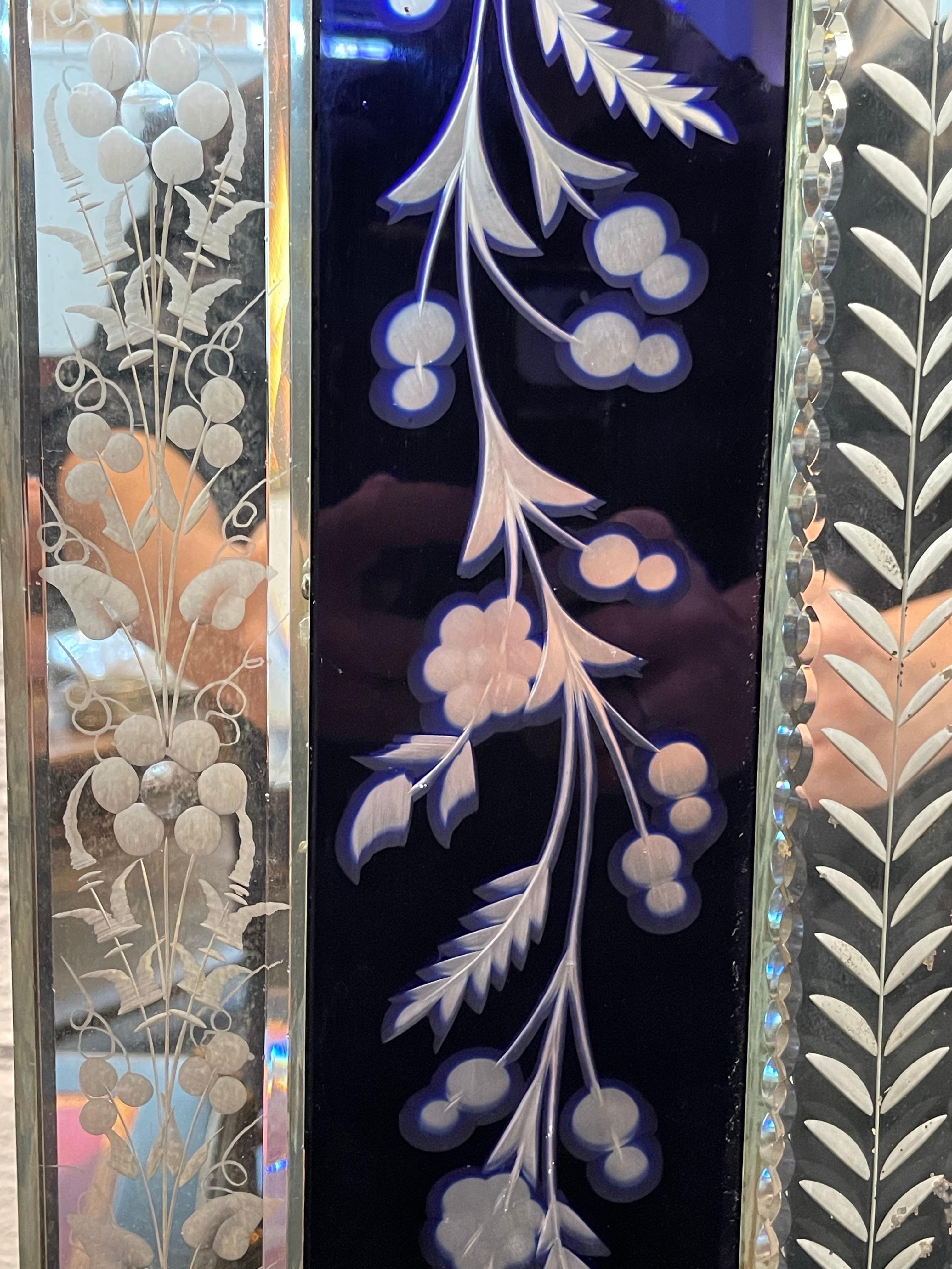 Impressionnant miroir vénitien, 19e siècle en vente 3