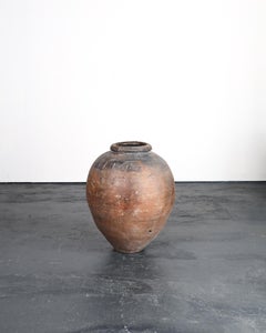 An Incredible Large Spanish 18th C. Terracotta Vessel