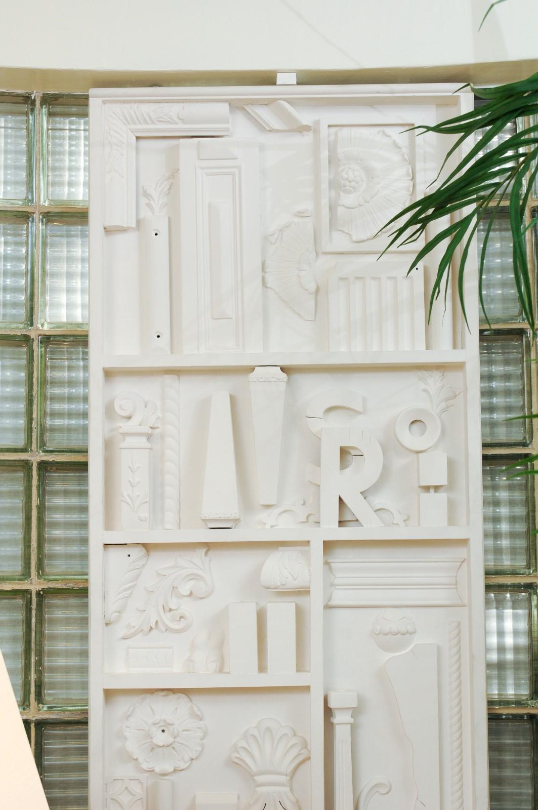 Incredible Pair of Found Objects Sculpture Panels After Louise Nevelson For Sale 8