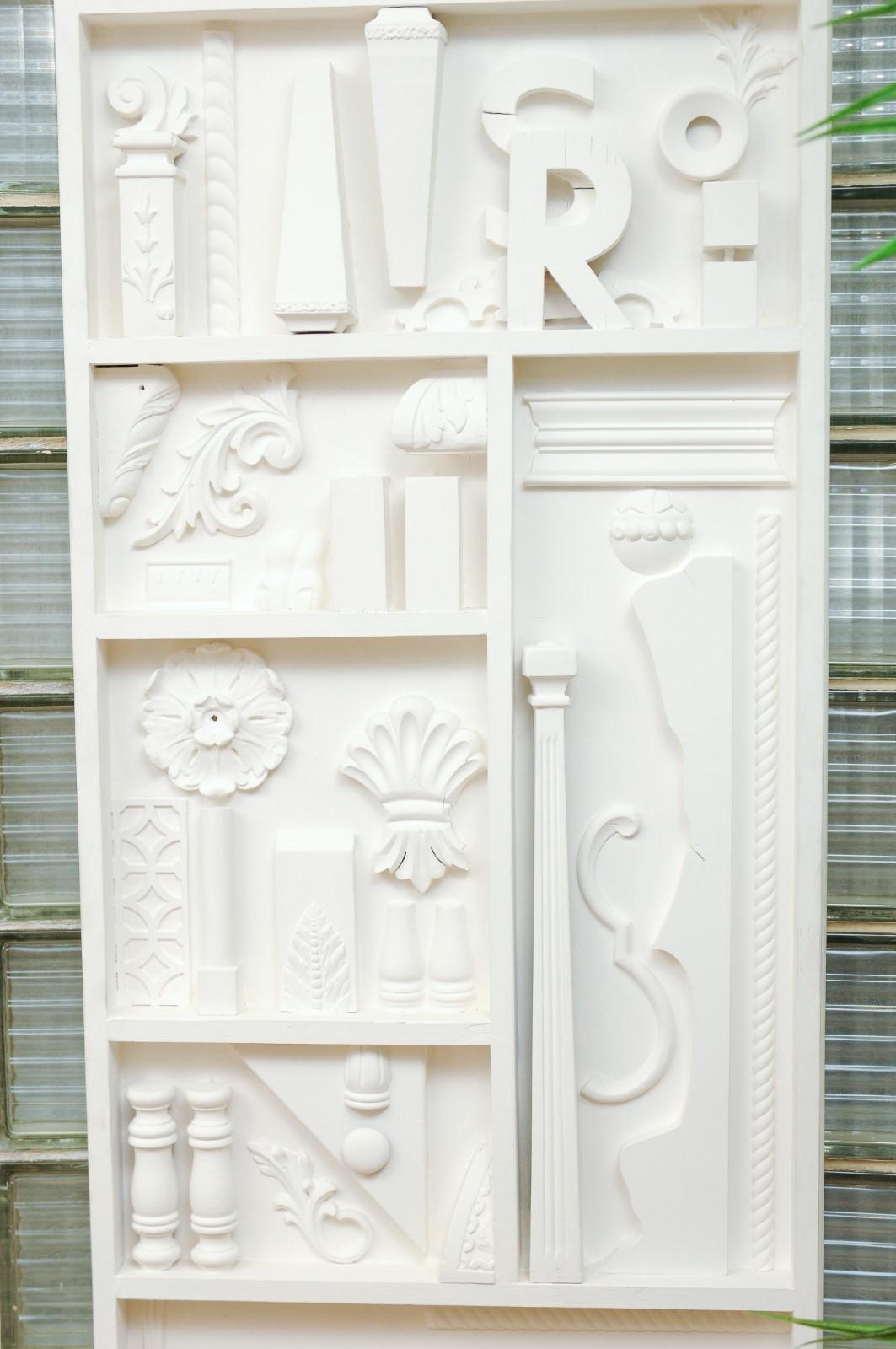 Incredible Pair of Found Objects Sculpture Panels After Louise Nevelson For Sale 10