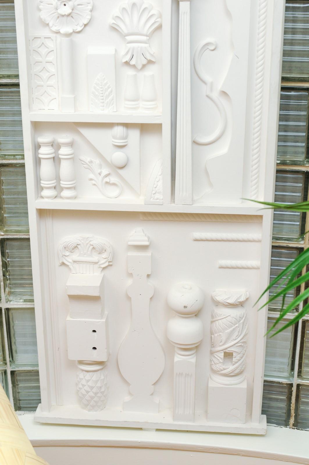 Incredible Pair of Found Objects Sculpture Panels After Louise Nevelson For Sale 13