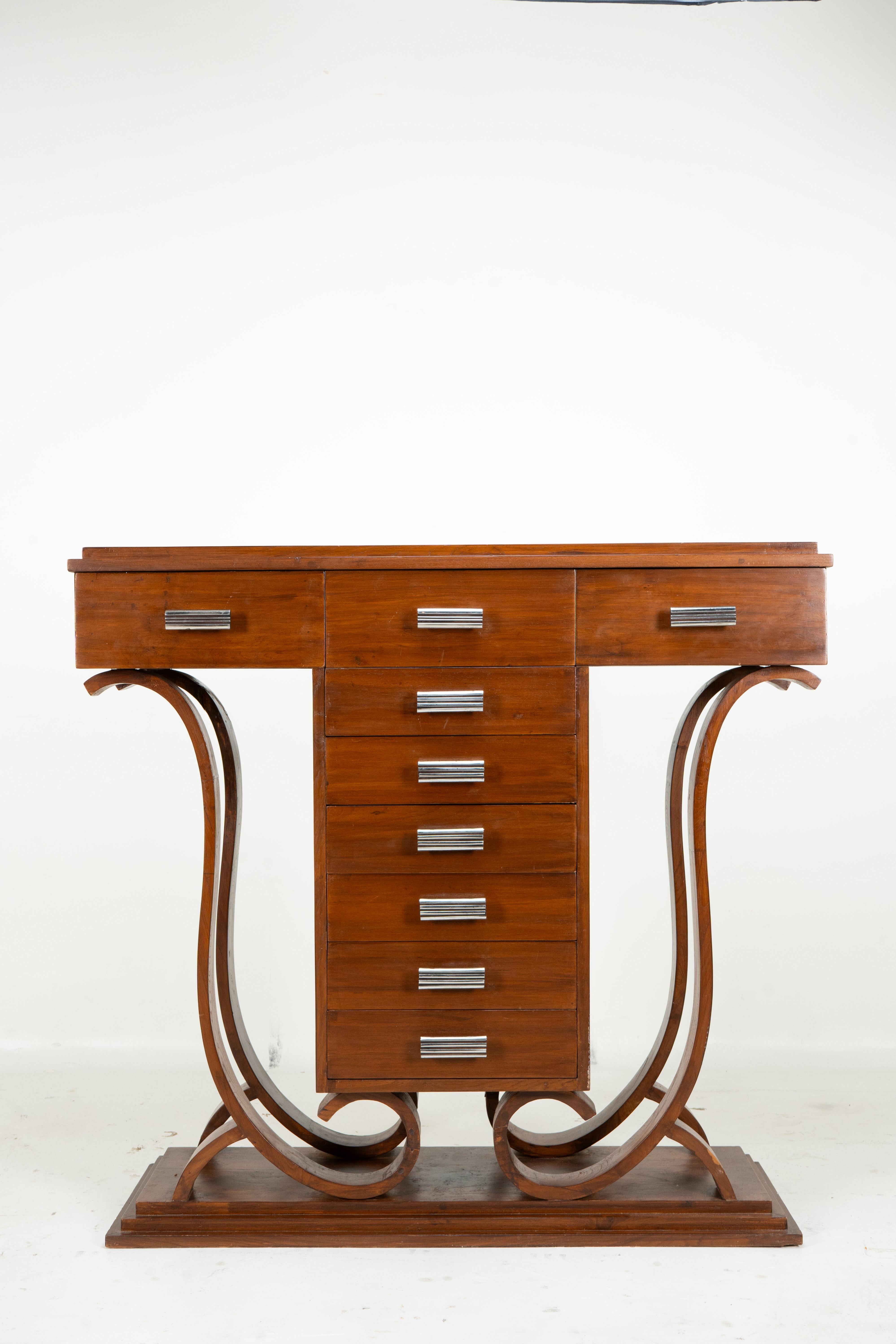 An Indian Art Deco Console For Sale 8