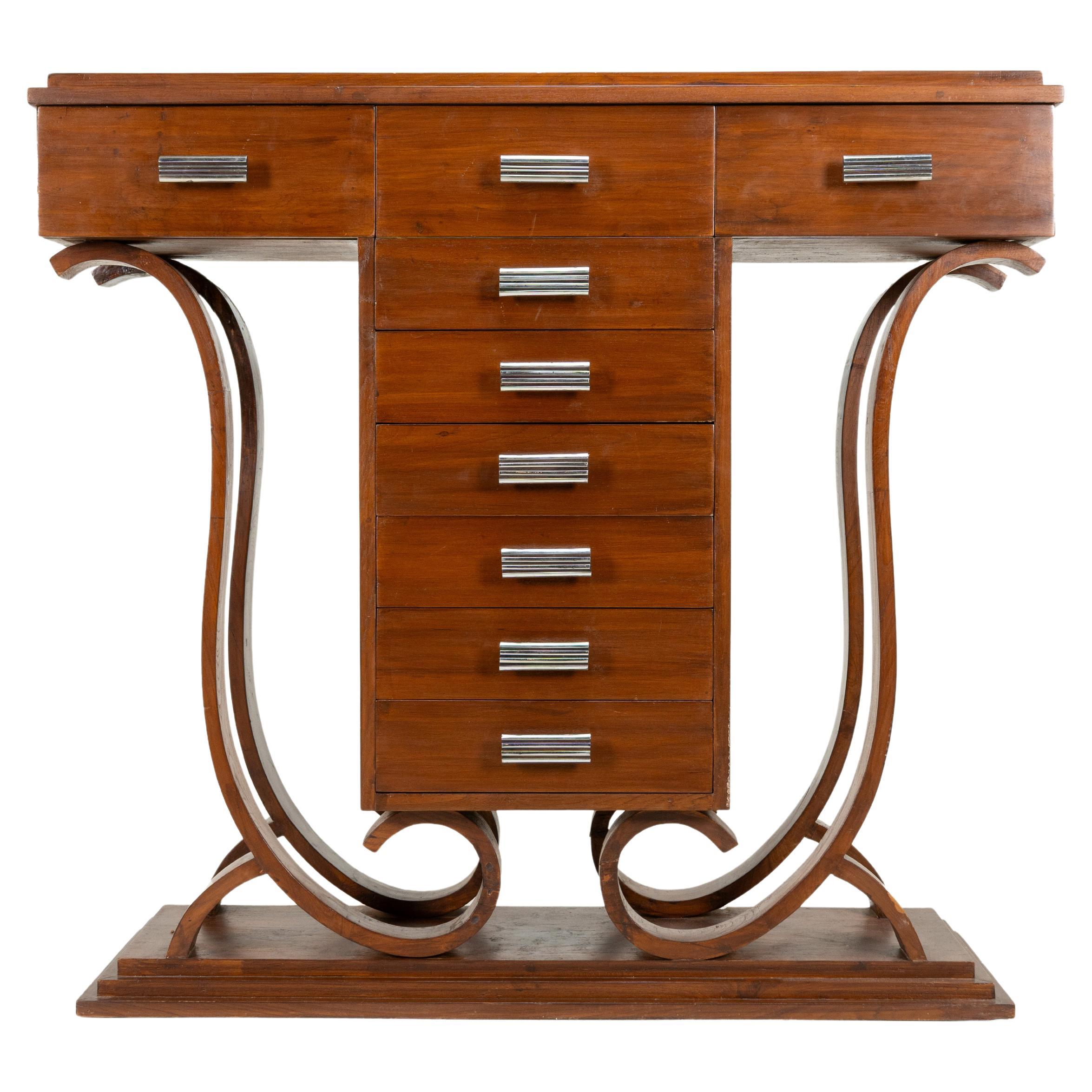 An Indian Art Deco Console For Sale
