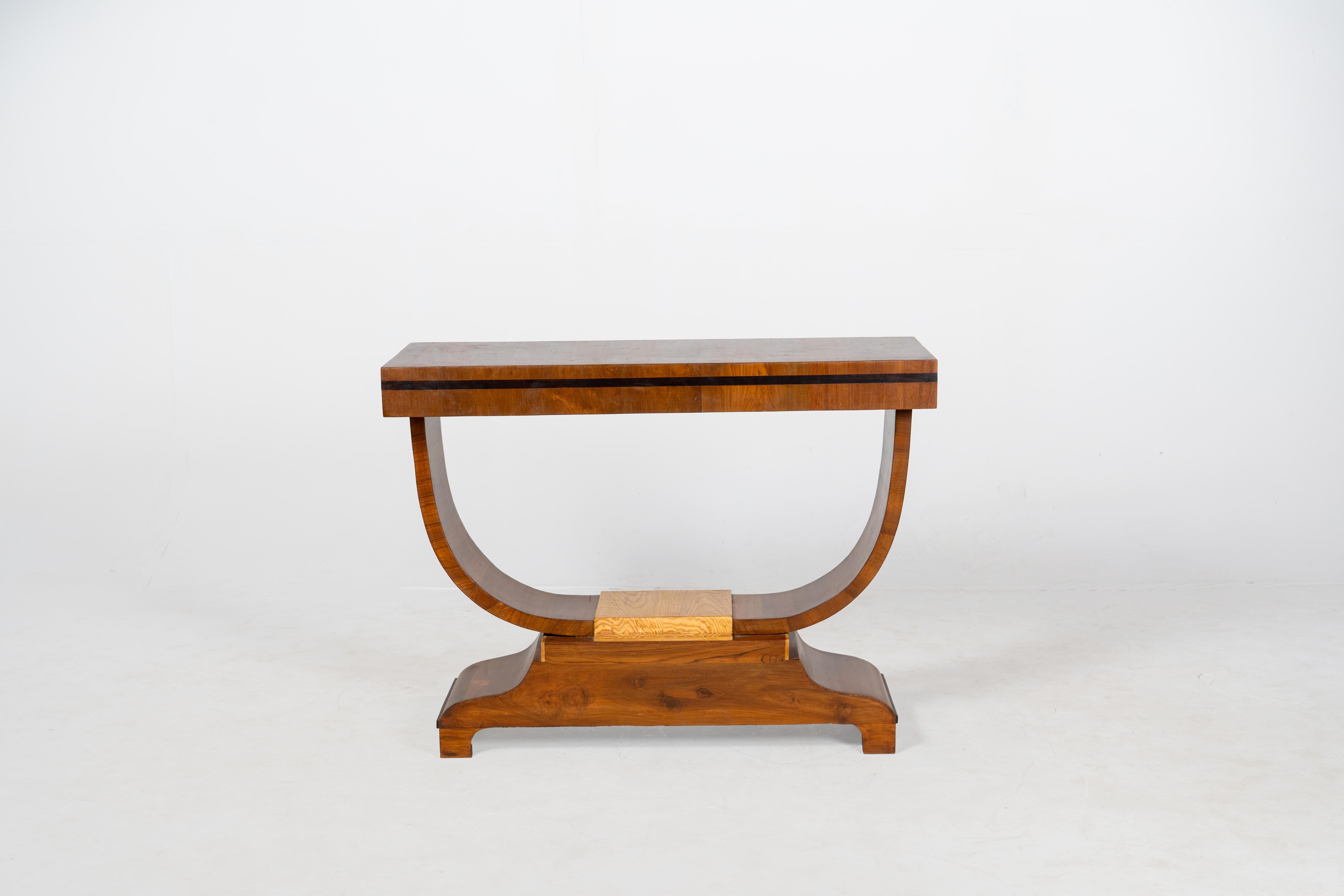 An Indian Art Deco Console Table For Sale 1