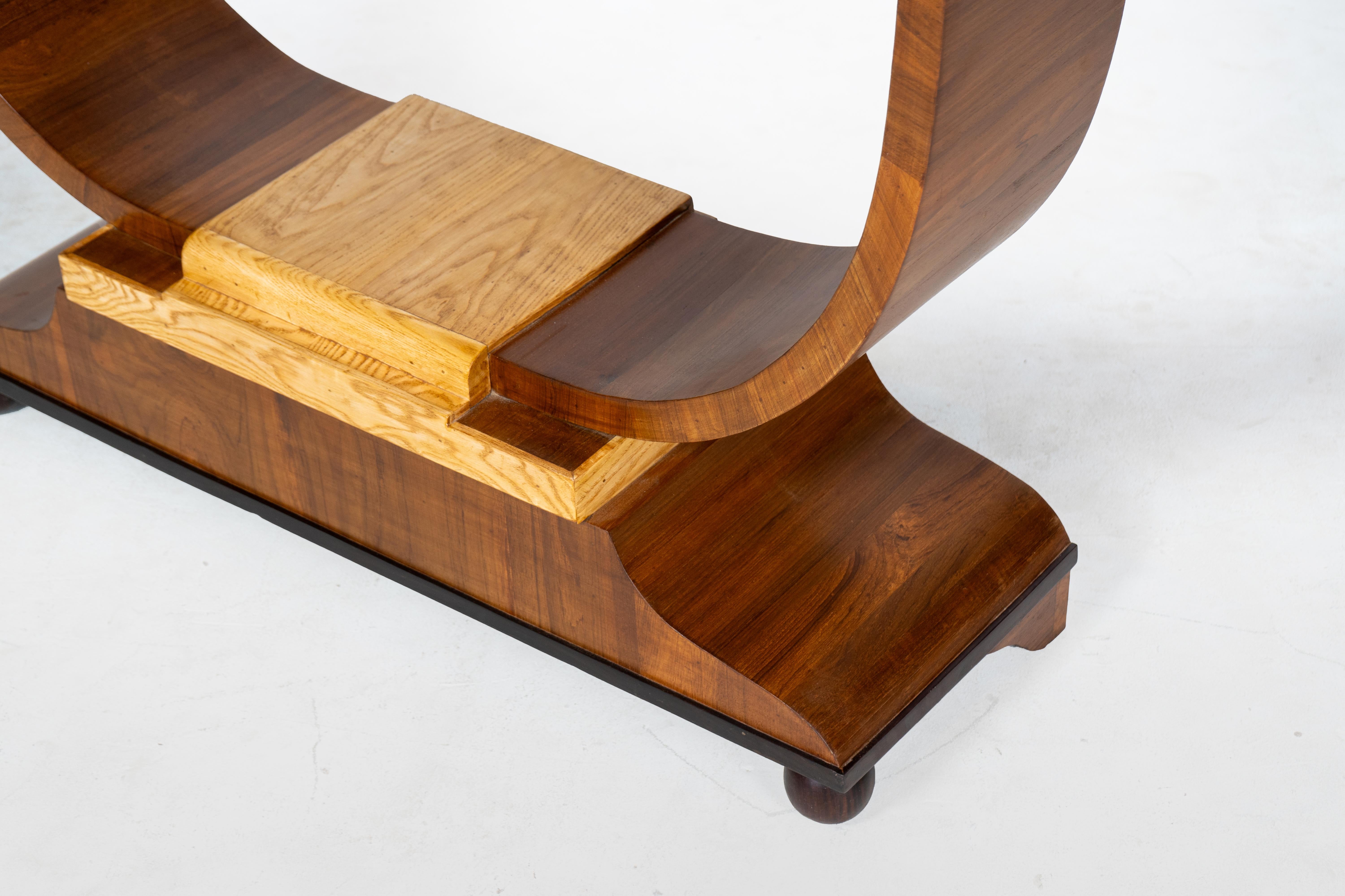 An Indian Art Deco Console Table For Sale 4