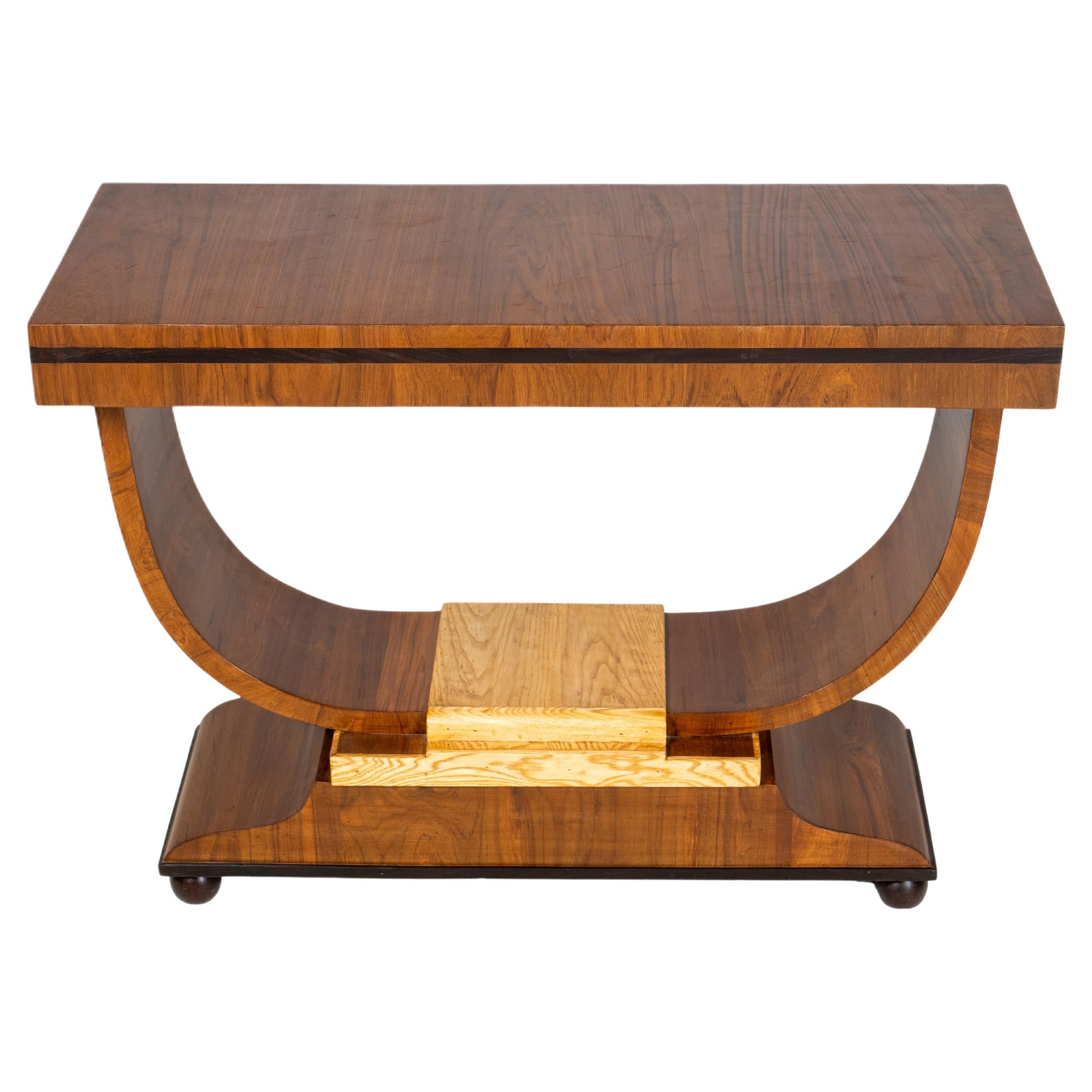 An Indian Art Deco Console Table For Sale