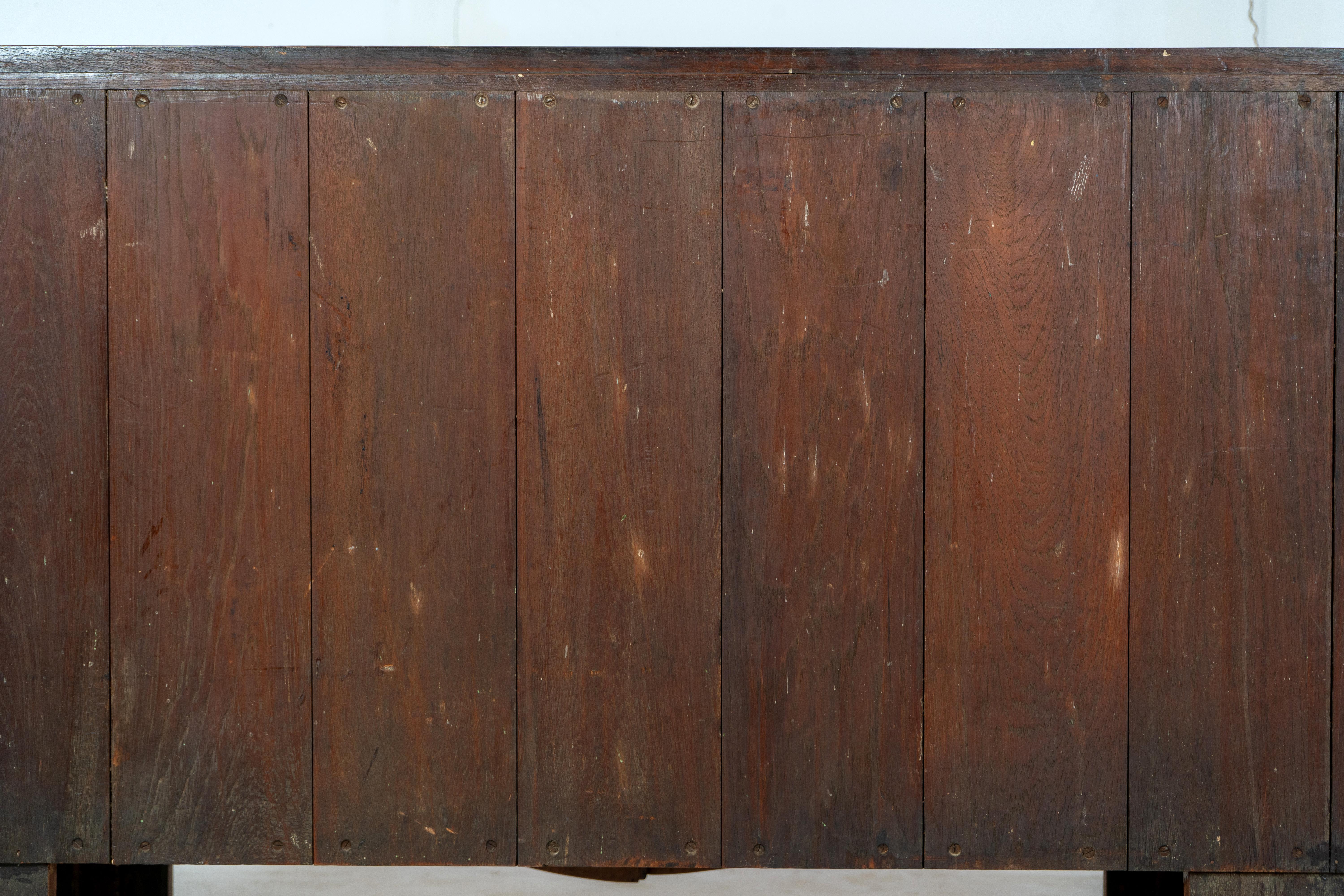 An Indian Art Deco Console With Two-Tone Finish For Sale 6