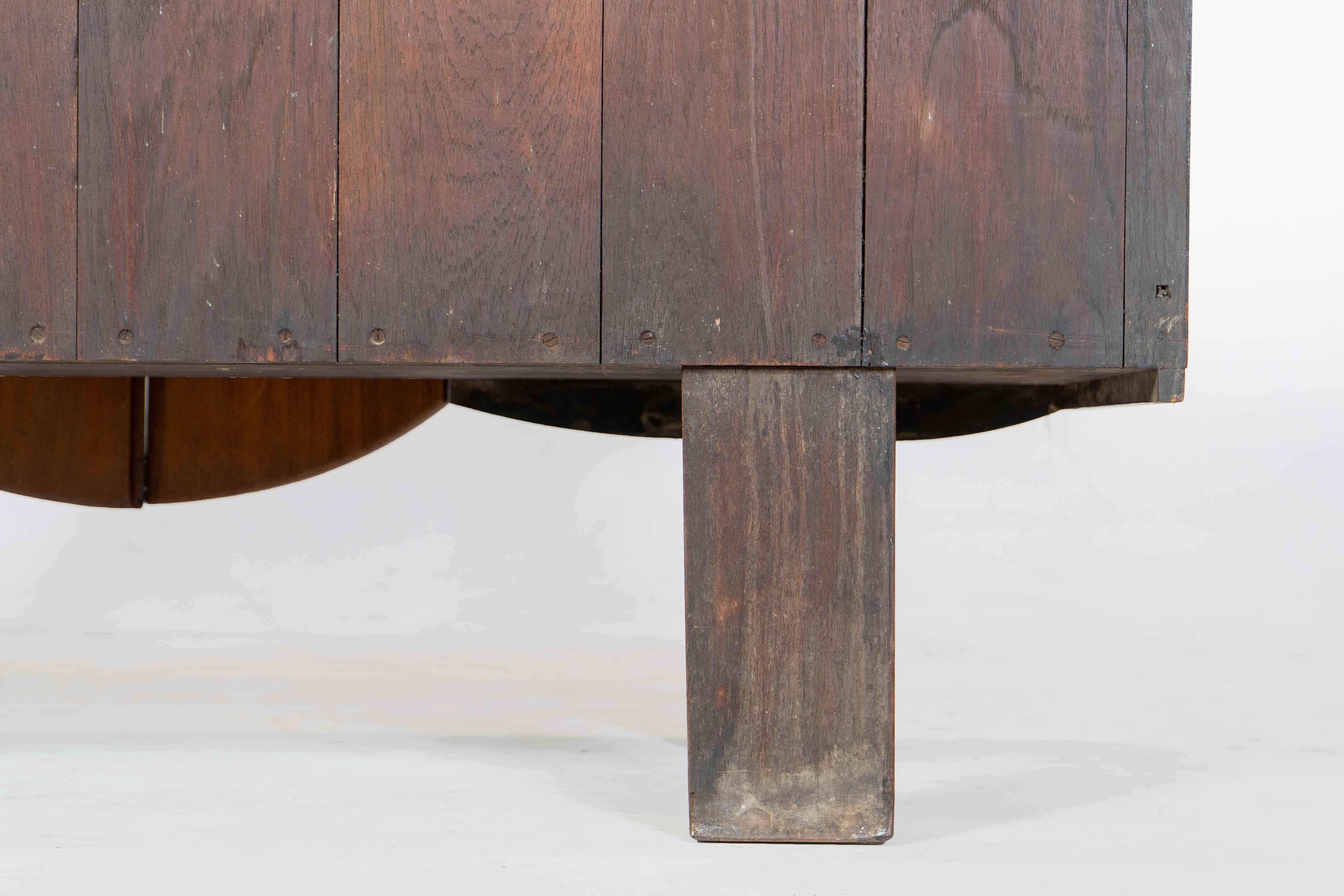 An Indian Art Deco Console With Two-Tone Finish For Sale 7