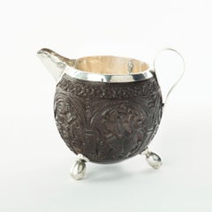 Indian Coconut Shell Milk Jug