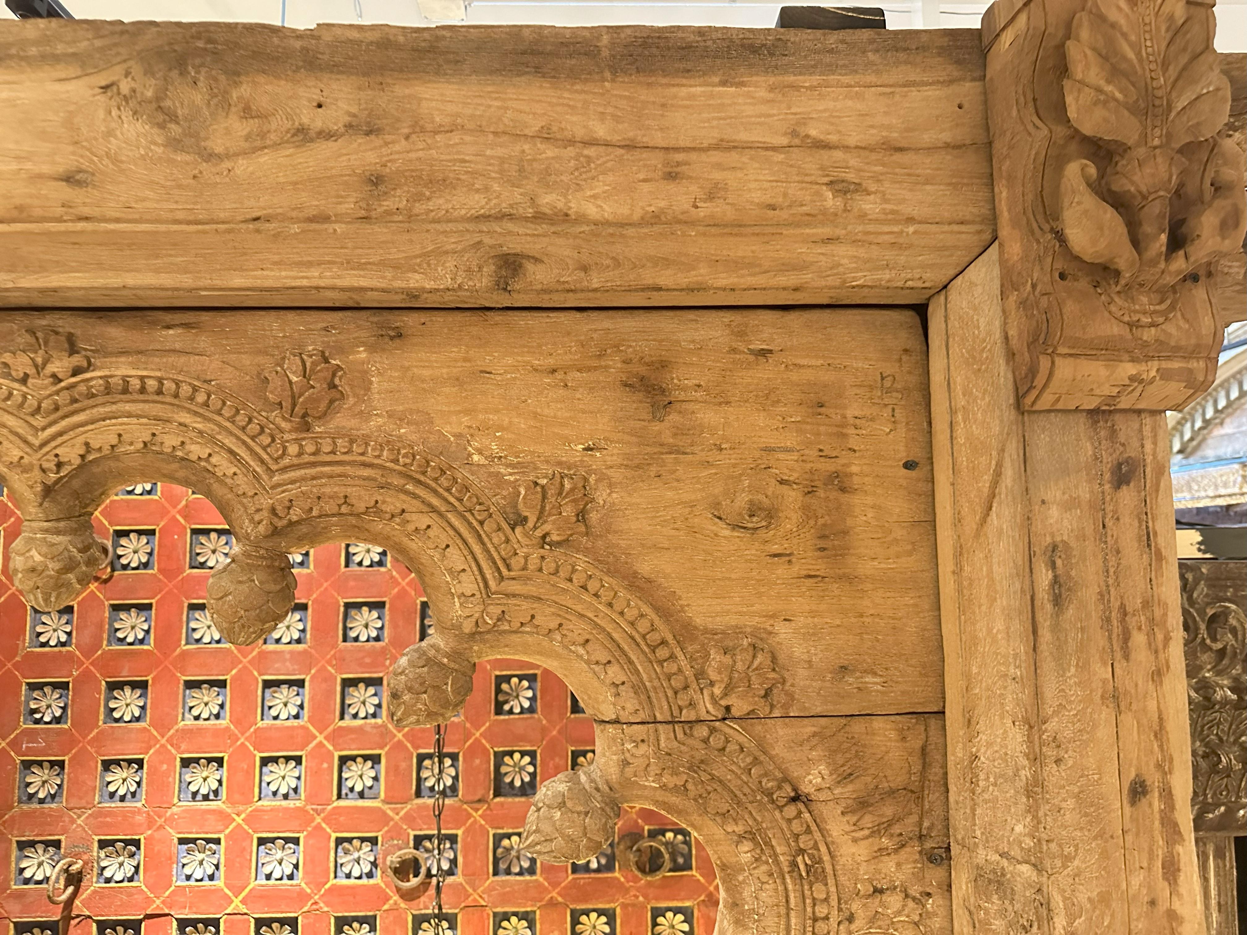 Una columnata india con siete arcos 5