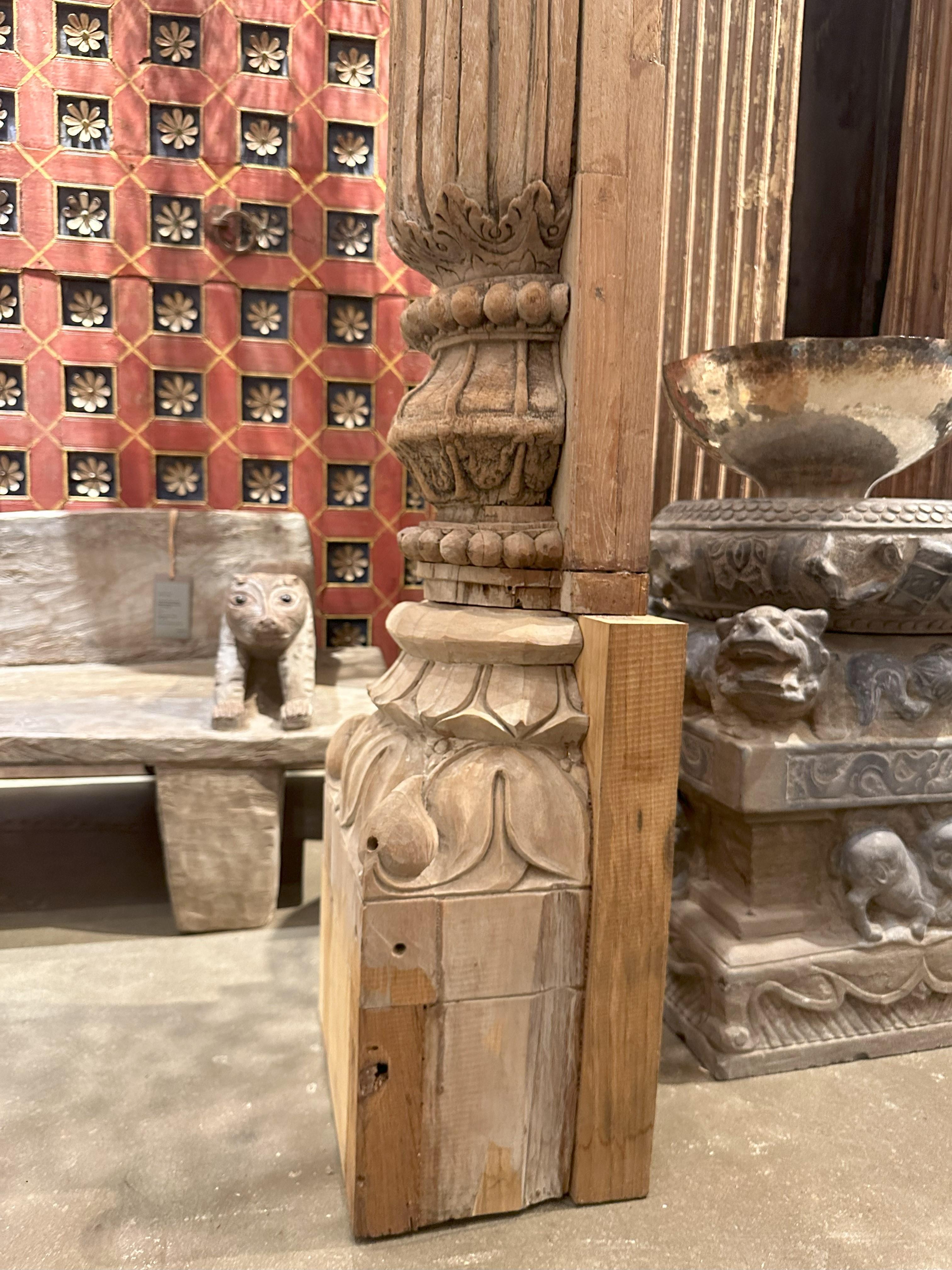 Una columnata india con siete arcos 6