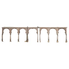An Indian Colonnade With Seven Arches