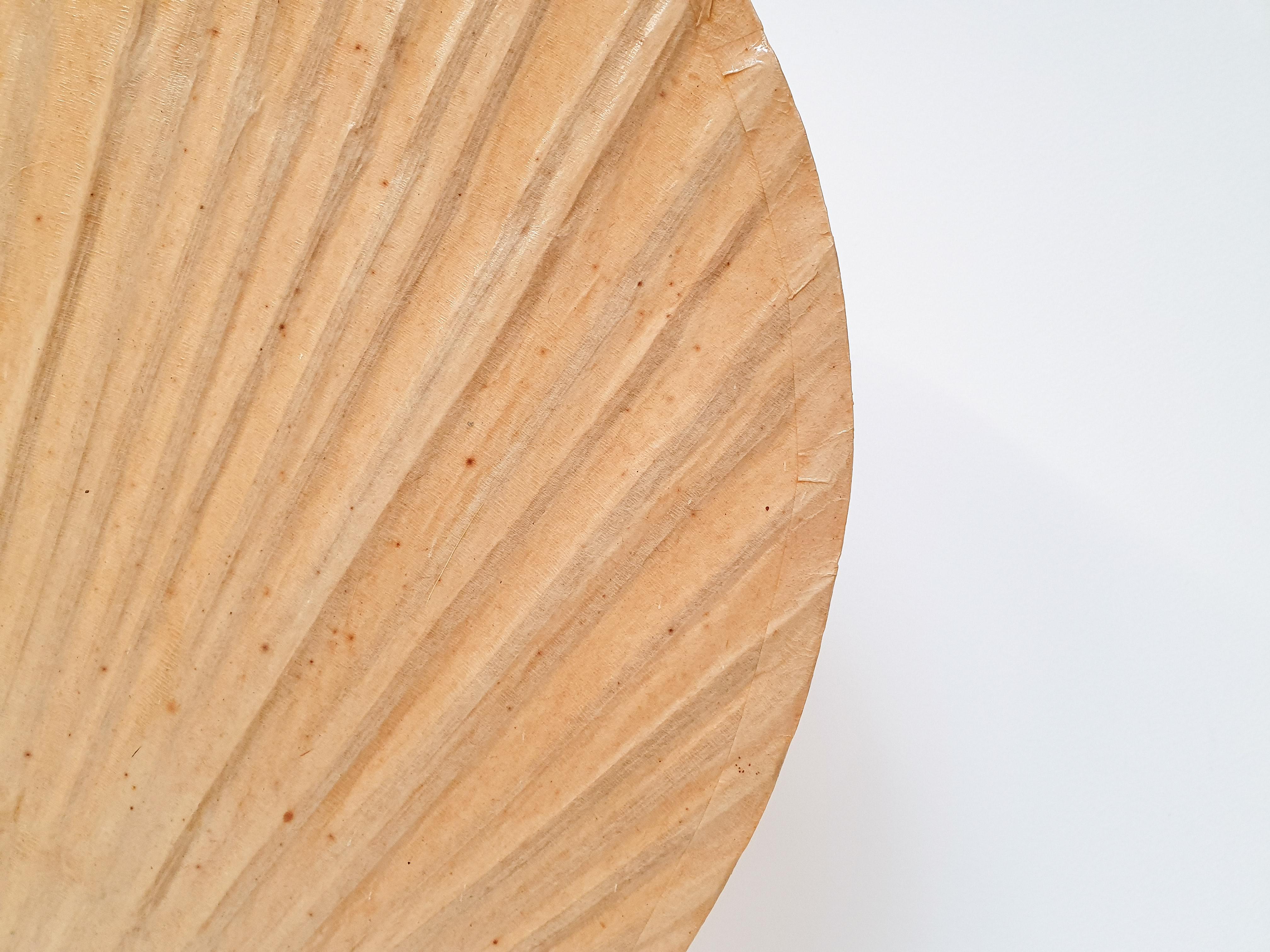 Ingo Maurer Uchiwa III Wandleuchte von Ingo Maurer für M Design:: 1970er Jahre 3