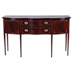 Inlaid Mahogany Federal Style Sideboard by Council, 20th Century