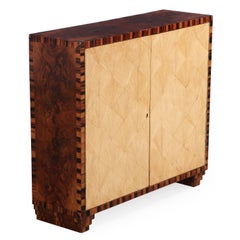 An Inlaid Two-Door Cabinet.