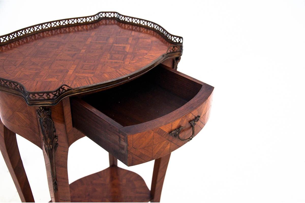 Inlayed Table, France, circa 1920, Antique 4