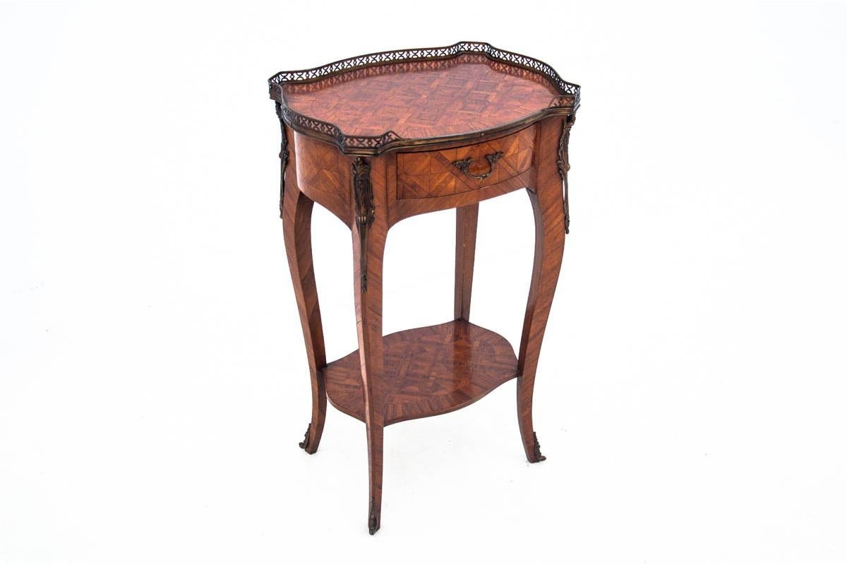 Inlayed Table, France, circa 1920, Antique 6