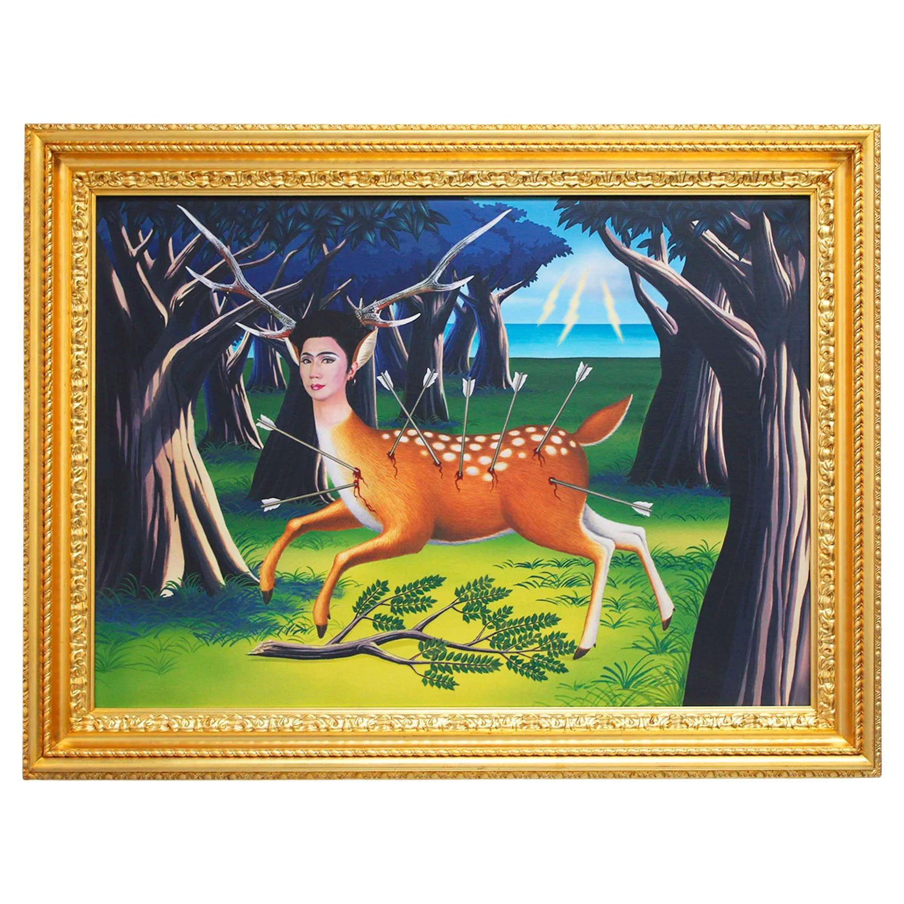 An Inner Dialogue with Frida Kahlo (Fairy Tale) By Yasumasa Morimura For Sale