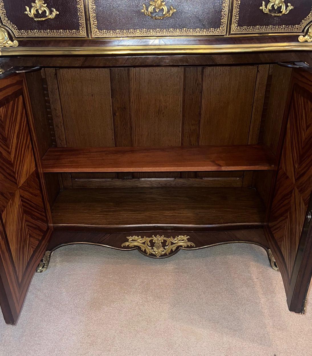 An Interesting Late 19th Century Gilt Bronze Mounted Cartonnier / Dresser For Sale 3