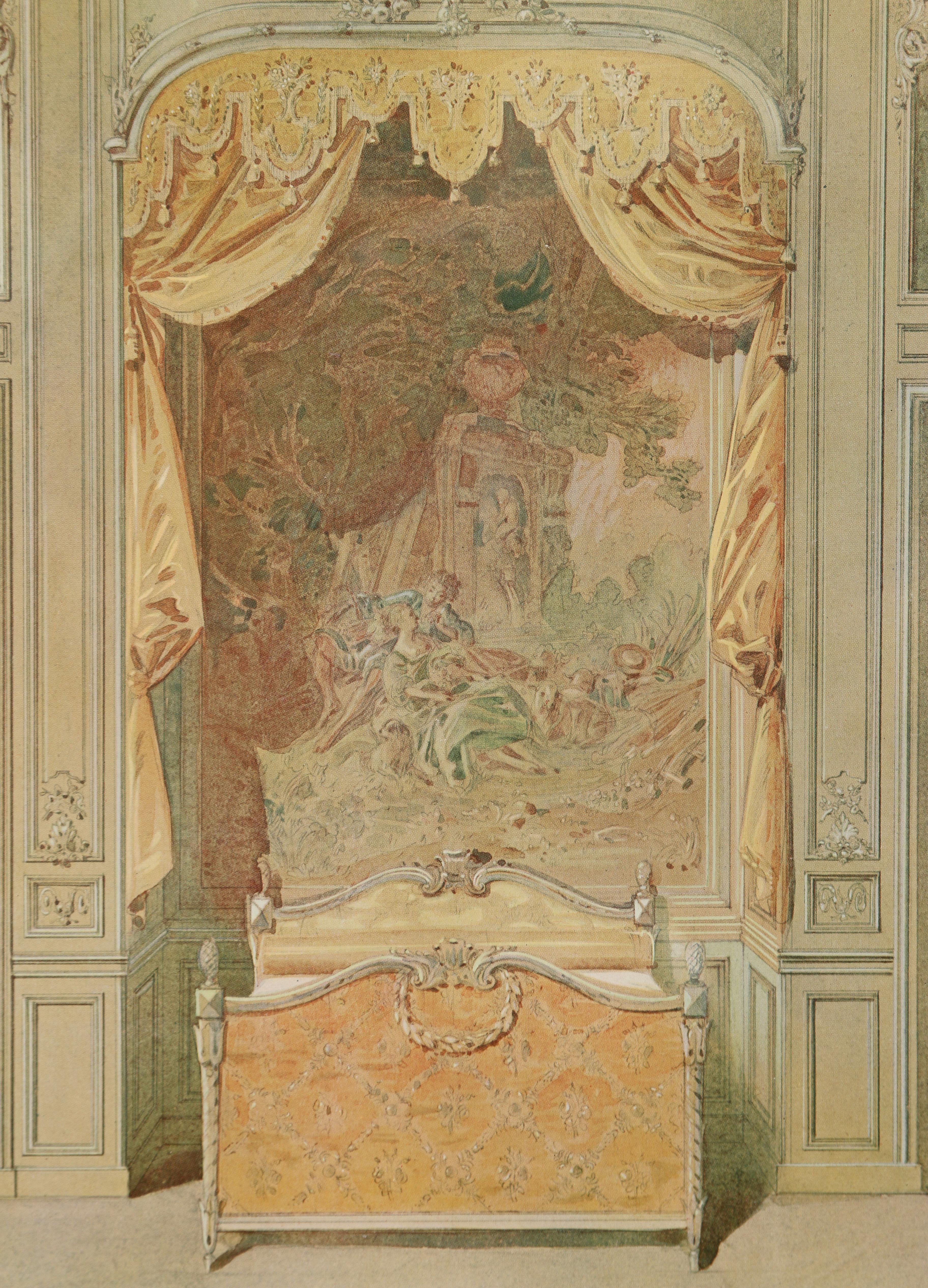 Innenraum Druck (Louis XV.) im Angebot