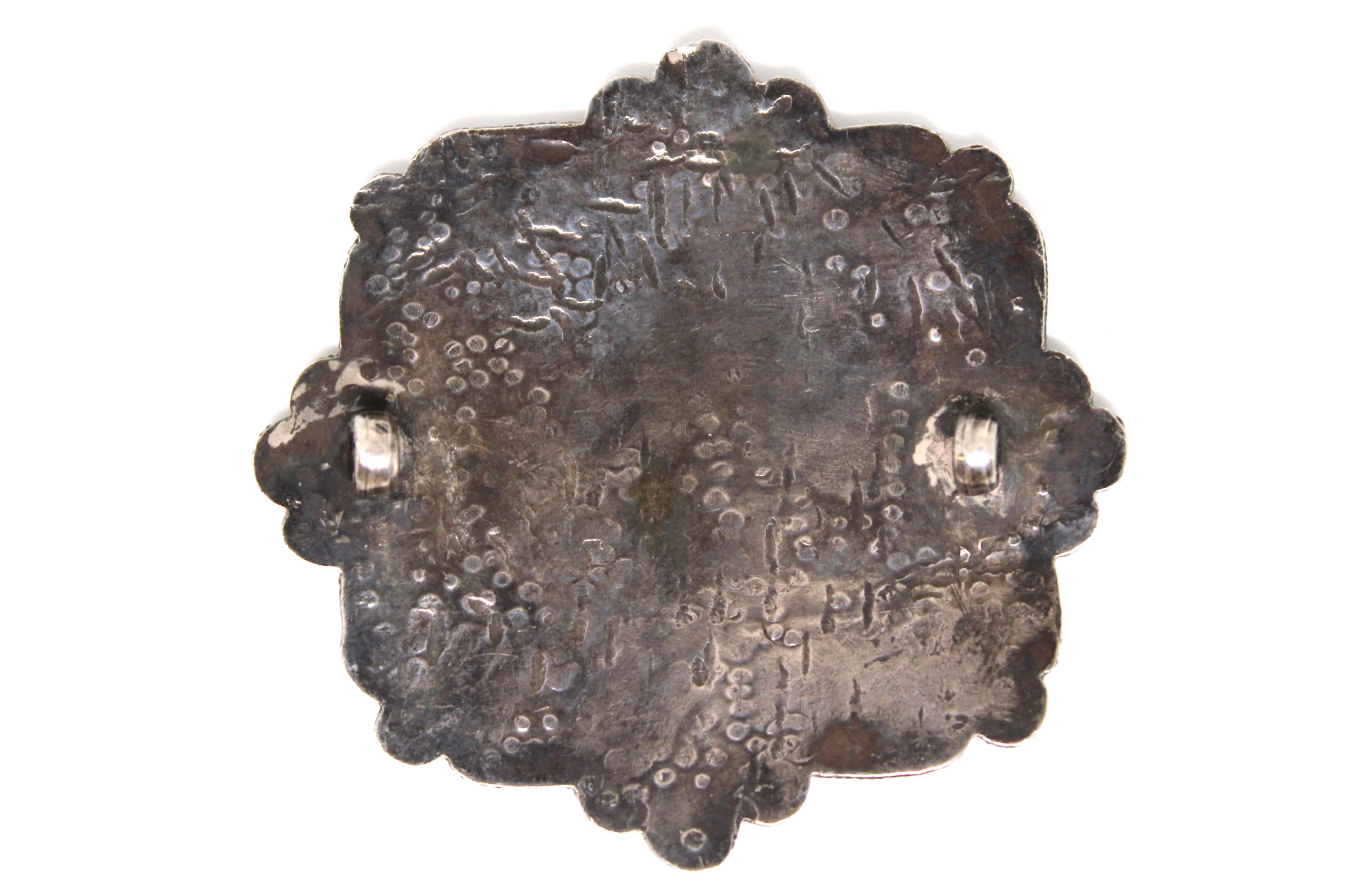 Perse Amulette iranienne en argent, Judaïca ancienne d'Iran en vente