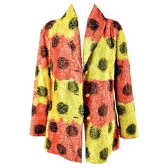 An Issey Miyaké Plush Acrylic Jacket Fall Winter 1998