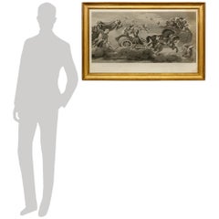 An Italian 18th century engraving of Aurora leaving Tithonus, by Giovanni Volpat