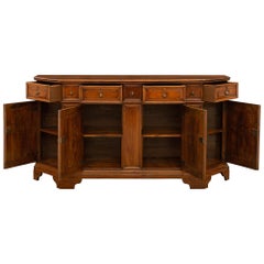 An Italian 18th century Walnut buffet, from Tuscany