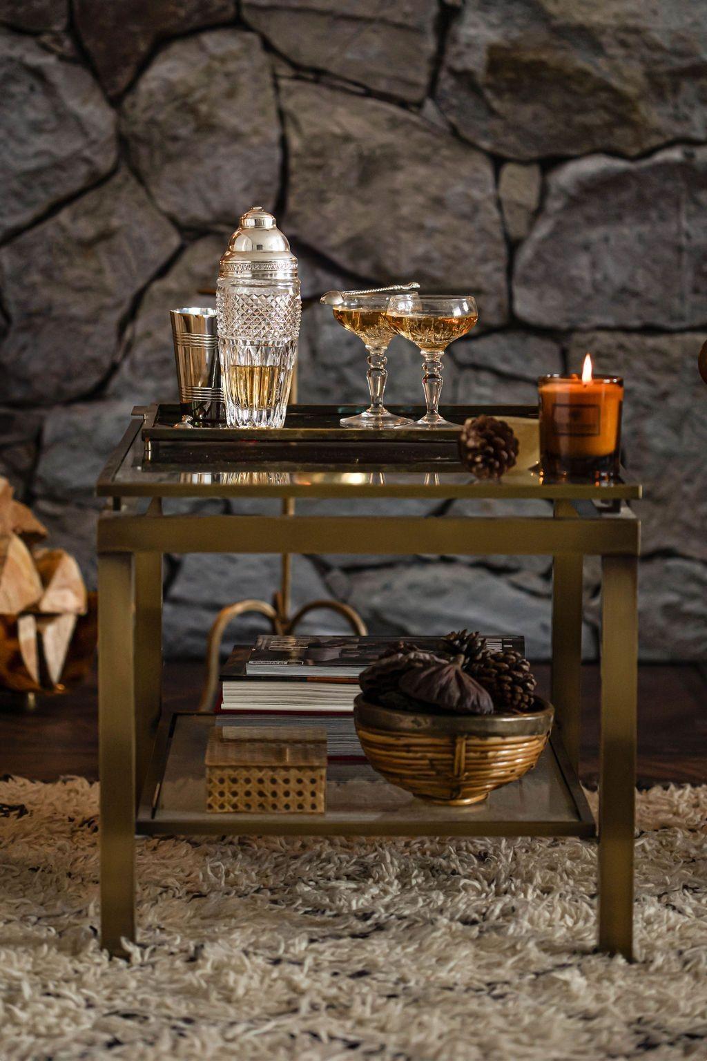 An Italian 1970s woven bamboo and brass bowl in the style of Gabriella Crespi 4