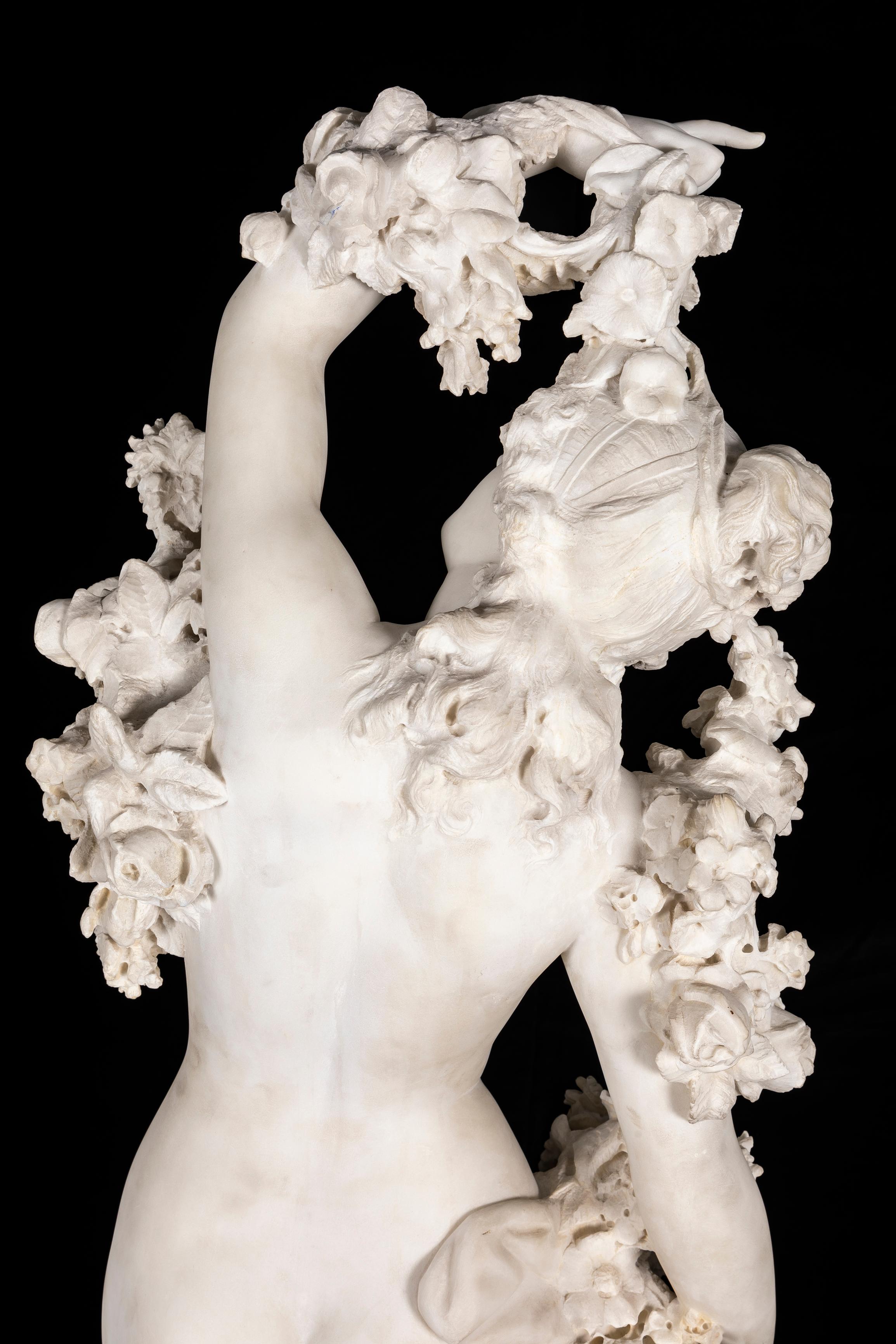 An Italian 19th C. Marble Sculpture of 