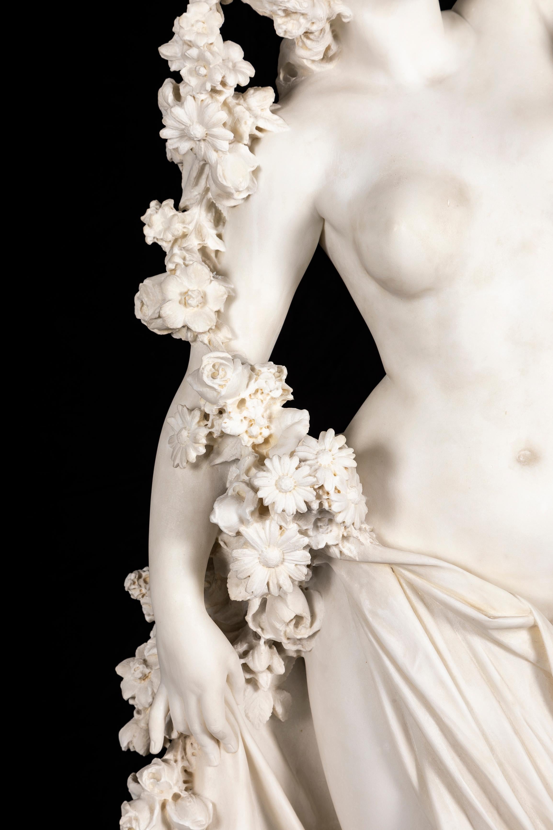 An Italian 19th C. Marble Sculpture of 