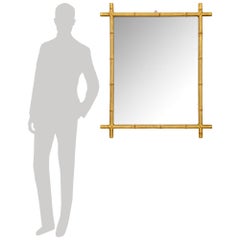 An Italian 19th century Chinoiserie st. Giltwood mirror