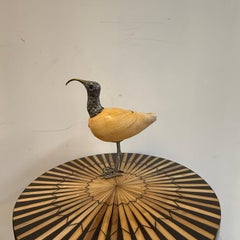 An Italian 70's Ibis Sculpture By Gabriella Binazzi