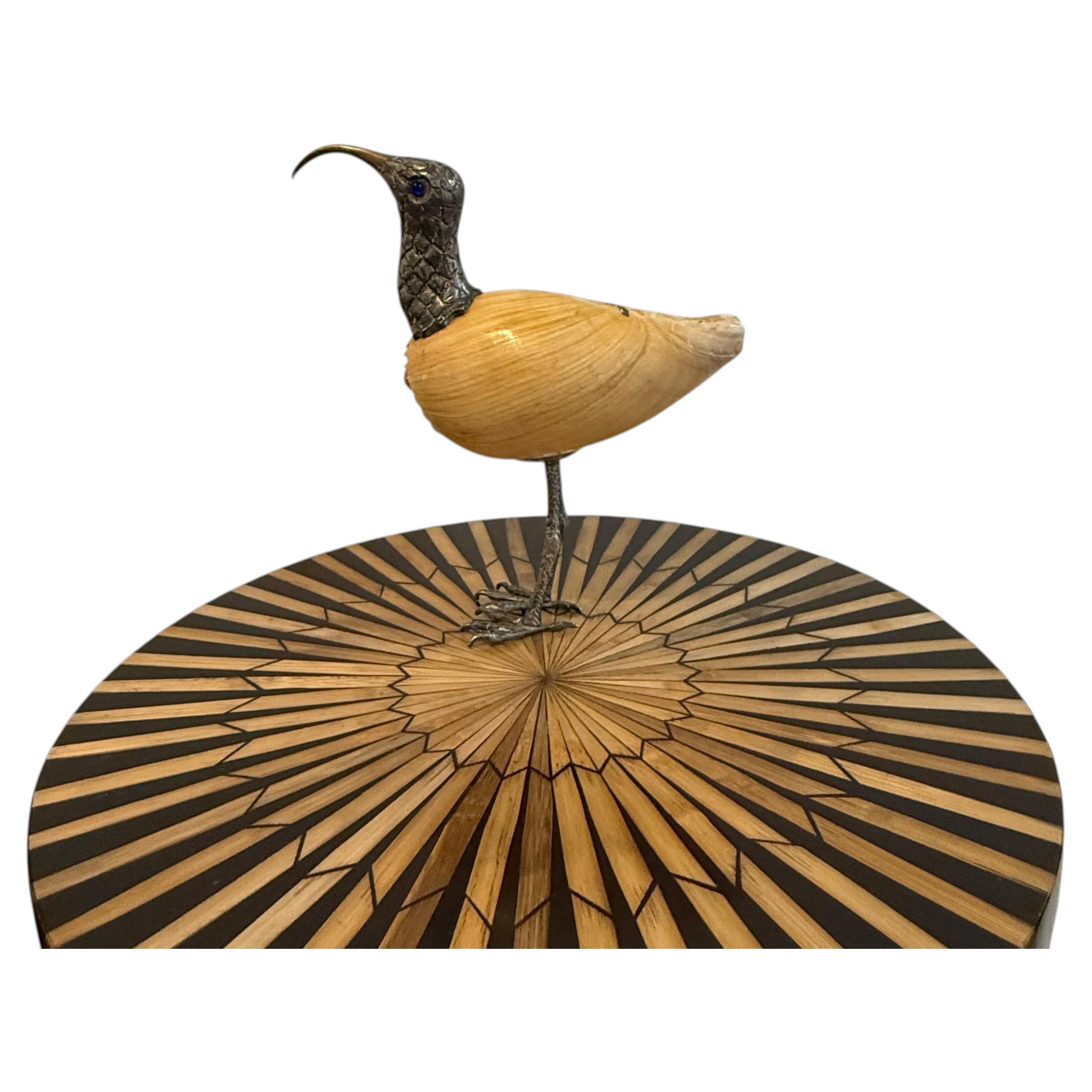 An Italian 70's Ibis Sculpture By Gabriella Binazzi