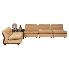 An Italian "Amanta" 4-Piece Modular Sofa By Mario Bellini For B&B Italia c.1980