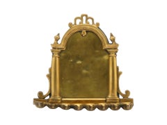 An Italian Brass Hanukkah Lamp, Circa 1700